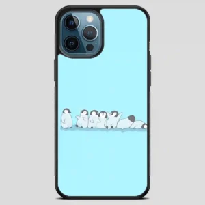 These Penguins That Are Basically A Chronological Depiction Of Your Week iPhone 12 Pro Max Case