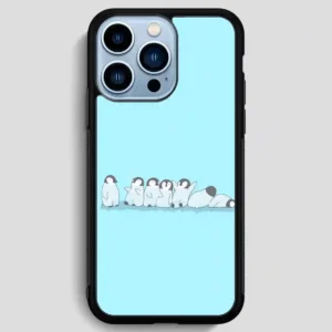 These Penguins That Are Basically A Chronological Depiction Of Your Week iPhone 13 Pro Max Case