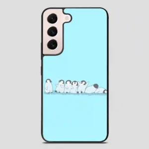 These Penguins That Are Basically A Chronological Depiction Of Your Week Samsung Galaxy S22 Plus Case