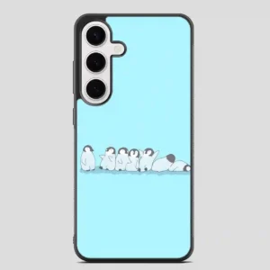 These Penguins That Are Basically A Chronological Depiction Of Your Week Samsung Galaxy S24 FE Case