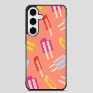 These Vibrant Popsicles Samsung Galaxy S24 FE Case