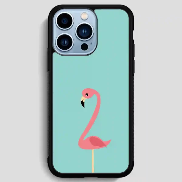 This Fancy Flamingo iPhone 13 Pro Max Case