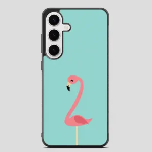 This Fancy Flamingo Samsung Galaxy S24 FE Case