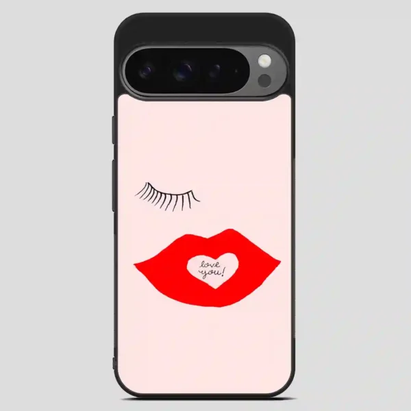 This Flirty Minimalist Message Google Pixel 9 Pro XL Case