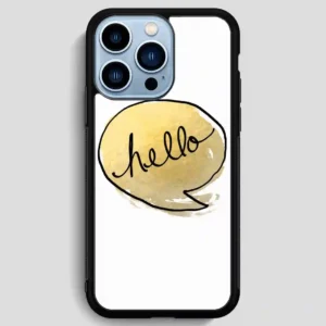 This Golden Greeting iPhone 13 Pro Max Case