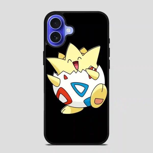 Togepi Pokemon Retro iPhone 16 Case
