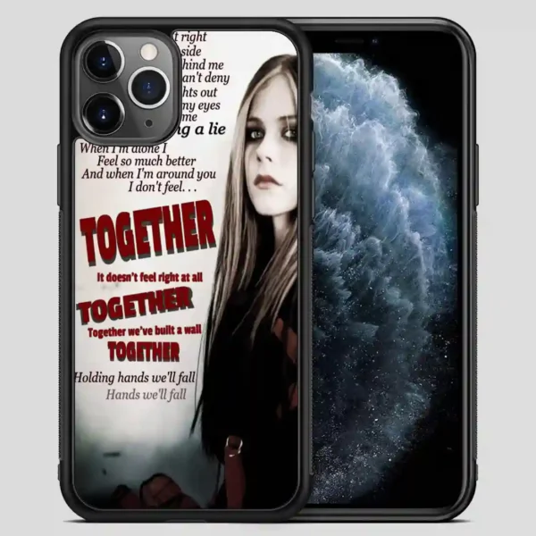 Together Avril Lavigne Source iPhone 11 Pro Max Case