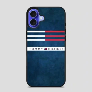 Tommy Hilfiger Blue iPhone 16 Case