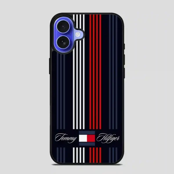 Tommy Hilfiger Line iPhone 16 Case