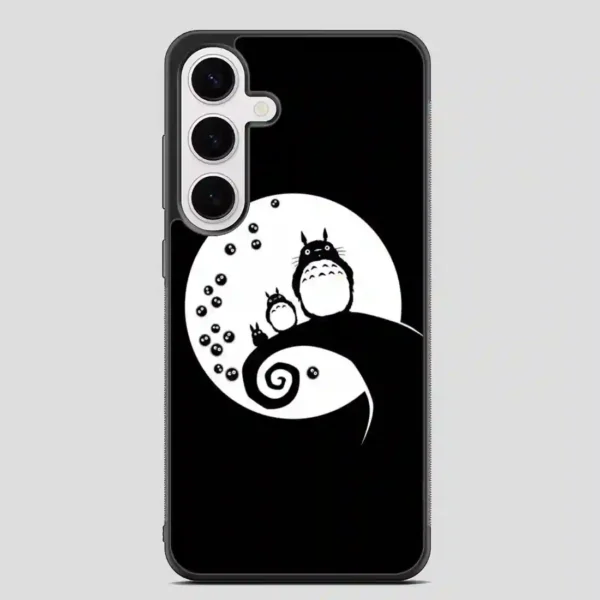 Totoro Black Style Samsung Galaxy S24 FE Case