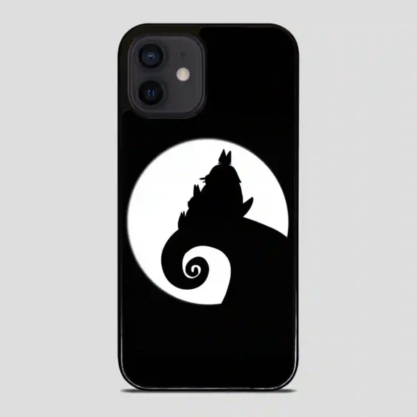 Totoro Black Style Vintage iPhone 12 Mini Case