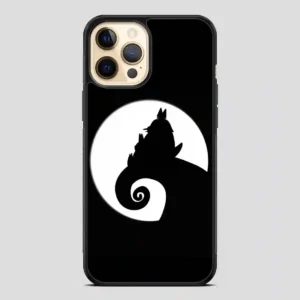 Totoro Black Style Vintage iPhone 12 Pro Case