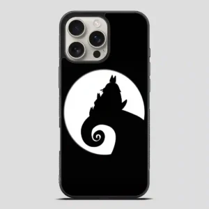 Totoro Black Style Vintage iPhone 16 Pro Max Case