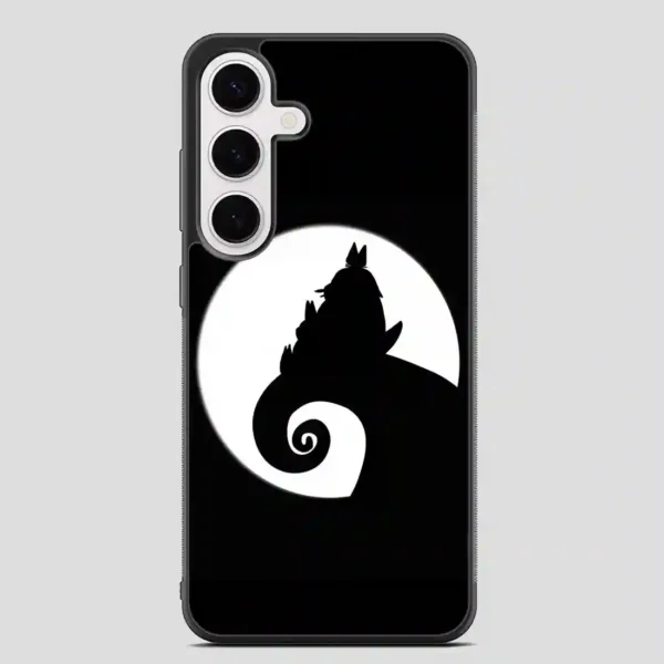 Totoro Black Style Vintage Samsung Galaxy S24 FE Case