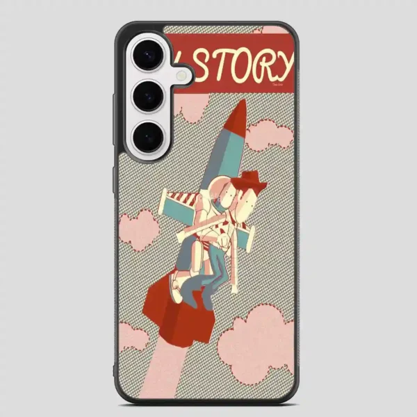 Toy Story Poster Retro Samsung Galaxy S24 FE Case