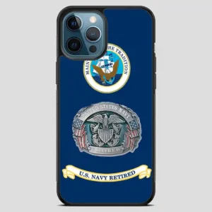 Us Navy Retired iPhone 12 Pro Max Case