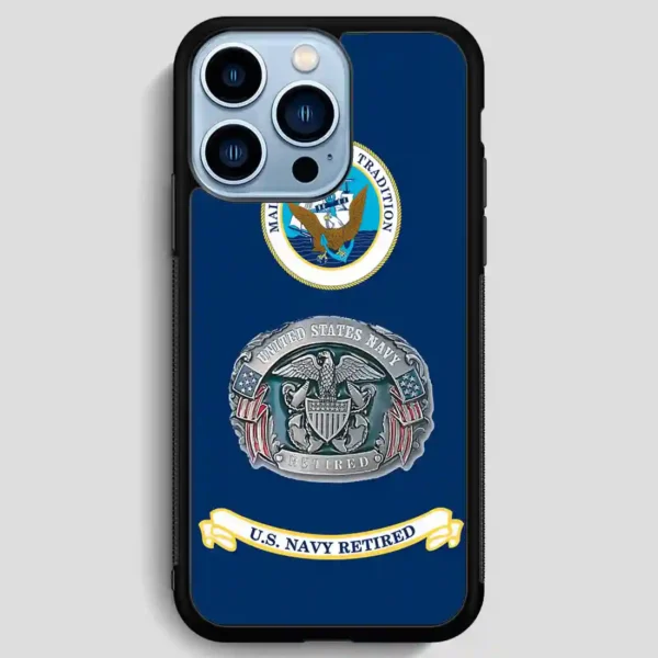 Us Navy Retired iPhone 13 Pro Max Case
