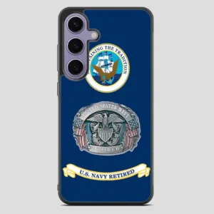 Us Navy Retired Samsung Galaxy S23 FE Case