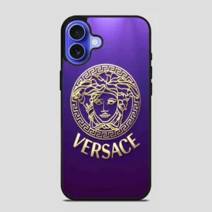 Versace Blue iPhone 16 Case