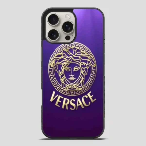 Versace Blue iPhone 16 Pro Max Case