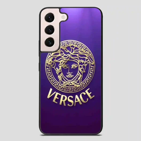 Versace Blue Samsung Galaxy S22 Plus Case
