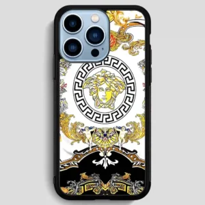 Versace Flower Collage iPhone 13 Pro Max Case