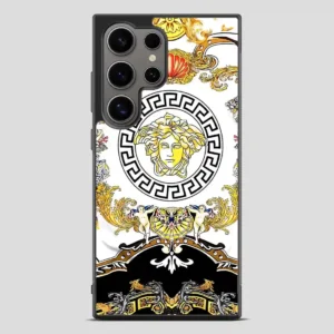 Versace Flower Collage Samsung Galaxy S24 Ultra Case