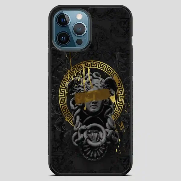 Versace Gold Luxury iPhone 12 Pro Max Case