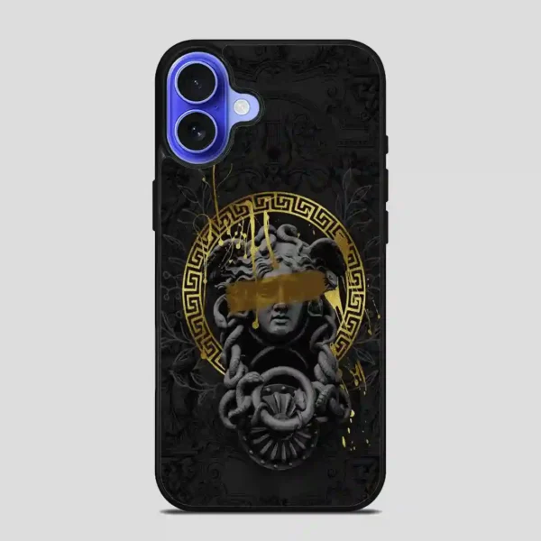 Versace Gold Luxury iPhone 16 Case