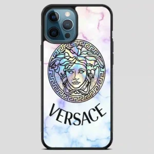 Versace Logo Marble iPhone 12 Pro Max Case