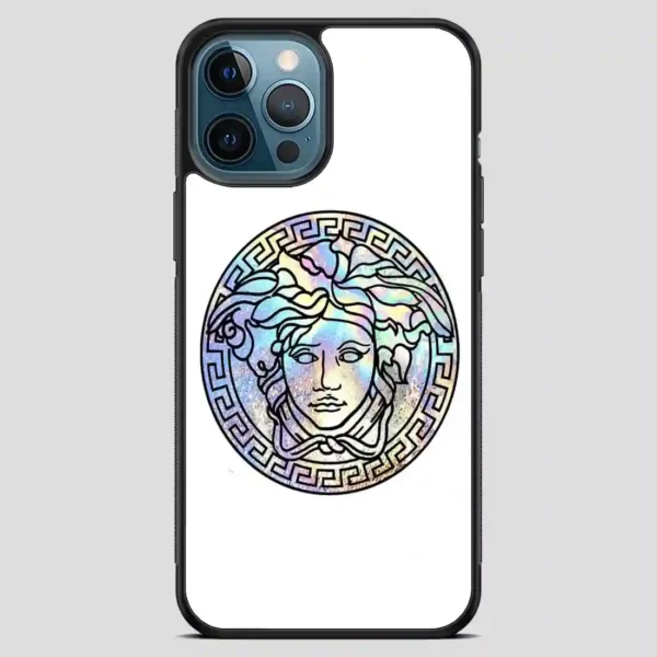 Versace Logo Quotes iPhone 12 Pro Max Case