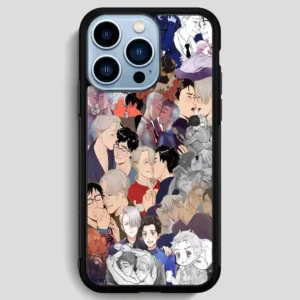 Victuri Collage Yuri On Ice iPhone 13 Pro Max Case
