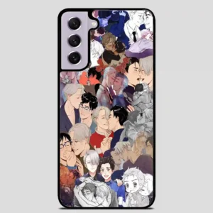 Victuri Collage Yuri On Ice Samsung Galaxy S21 Case