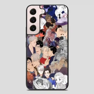 Victuri Collage Yuri On Ice Samsung Galaxy S22 Plus Case
