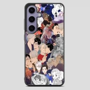 Victuri Collage Yuri On Ice Samsung Galaxy S23 FE Case