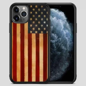 Vintage American Flag iPhone 11 Pro Max Case