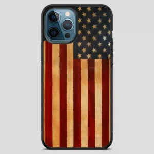 Vintage American Flag iPhone 12 Pro Max Case