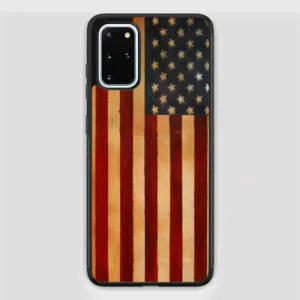 Vintage American Flag Samsung Galaxy S20 Plus Case