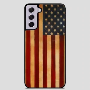Vintage American Flag Samsung Galaxy S21 Case