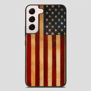 Vintage American Flag Samsung Galaxy S22 Plus Case