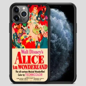 Vintage Disney Poster Alice In Wonderland iPhone 11 Pro Max Case