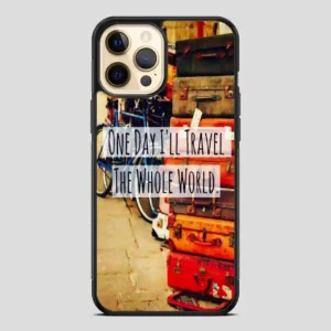 Vintage Travel Quote iPhone 12 Pro Case