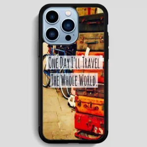 Vintage Travel Quote iPhone 13 Pro Max Case