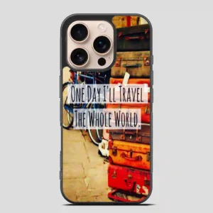 Vintage Travel Quote iPhone 16 Pro Case