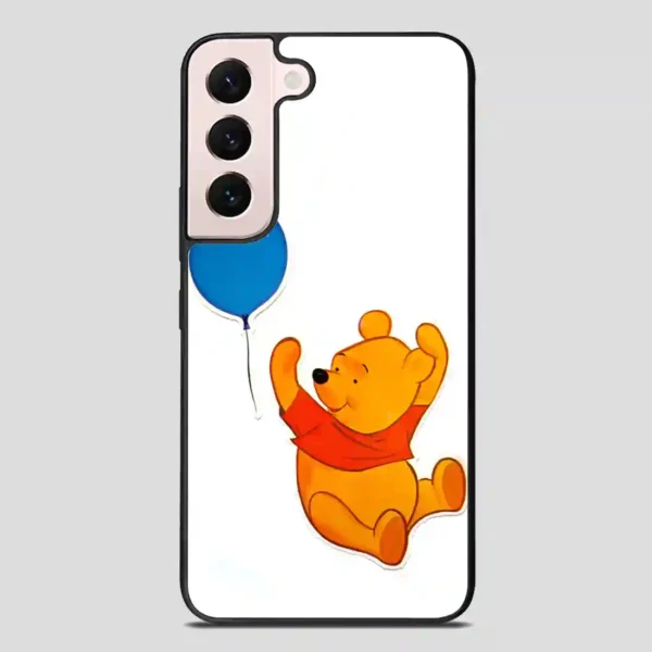 Vintage Winnie The Pooh Balloon Samsung Galaxy S22 Plus Case