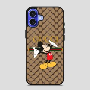 Wallpaper Gucci Micky iPhone 16 Case