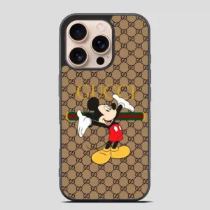Wallpaper Gucci Micky iPhone 16 Pro Case