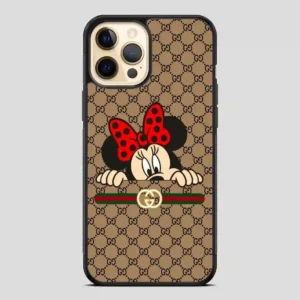 Wallpaper Gucci Minnie Mouse iPhone 12 Pro Case