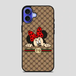 Wallpaper Gucci Minnie Mouse iPhone 16 Case