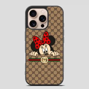 Wallpaper Gucci Minnie Mouse iPhone 16 Pro Case